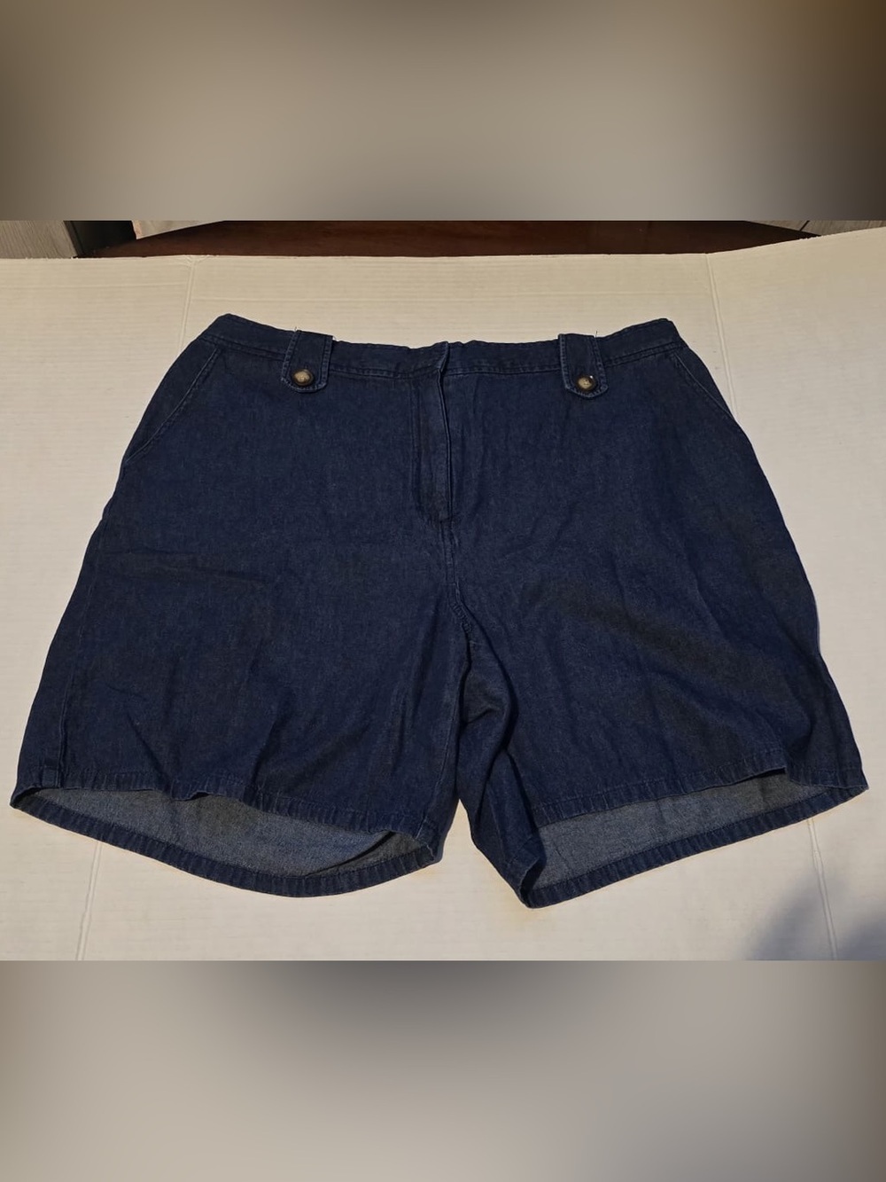 Jaclyn Smith Navy Denim Men's Shorts
